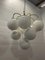 Lámpara de araña Sputnik vintage de 10 esferas de Nero Slovakia, Imagen 5