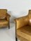 Sheep Leather Club Chairs, Set of 2 12