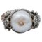 Rose Gold and Silver Ring with Pearl, Tsavorite and Diamonds, Image 1