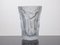 Vase en Verre Pressé Transparent par Josef Inwald, 1930s 3