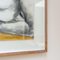 Judy Symons, Figura desnuda reclinada, finales del siglo XX o principios del siglo XXI, técnica mixta sobre papel, enmarcada, Imagen 6
