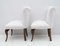 Chippendale Style Lounge Chairs in Boucle, 1940s, Set of 2 6