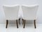 Chippendale Style Lounge Chairs in Boucle, 1940s, Set of 2 5