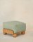 Cove Footstool in Pistachio Velvet by Fred Rigby Studio 1