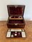 Victorian Rosewood Ladies Vanity Box, 1860s, Set of 15 2