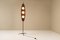 Italian Floor Lamp in Teak and Brass by Goffredo Reggiani, 1970s 3