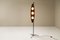 Italian Floor Lamp in Teak and Brass by Goffredo Reggiani, 1970s 2