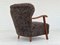 Danish Armchair in Sheepskin and Oak, 1960s, Image 8