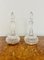 Edwardian Cut Glass Decanters, 1900s, Set of 2, Image 1