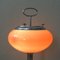 Portuguese Pink Opaline Glass Ashtray Floor Lamp, 1960s 4
