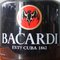 Cubitera Bacardi vintage grande, años 90, Imagen 9