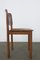 Esszimmerstühle aus Leder im Stil von Tobia & Afra Scarpa, 4 . Set 3