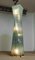 Large Belgium Brutalist Floor Lamp in Hand-Tied Glass in the style of Pia Manu, 1970s 5