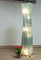 Large Belgium Brutalist Floor Lamp in Hand-Tied Glass in the style of Pia Manu, 1970s 3
