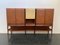 Buffet 3 Portes en Teck et Parchemin, 1960s 1