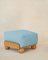 Cove Footstool in Pool Velvet by Fred Rigby Studio 1