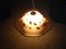 Lámpara colgante italiana de vidrio, años 60, Imagen 6