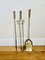 Antique Victorian Brass Fire Irons, 1880, Set of 3, Image 5