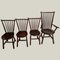 De Ster Gelderland Dining Chairs 1960s, Set of 4 3