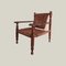 Wooden Armchair by Adrien Audoux & Frida Minet, 1950s 1