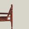 Wooden Armchair by Adrien Audoux & Frida Minet, 1950s, Image 10