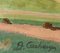 Armand Cacheux, Vaches dans le champ, Oil on Canvas, Image 3