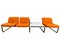 Airborne 3-Seat Bench with Table by Marc Held, Image 1