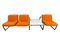 Airborne 3-Seat Bench with Table by Marc Held 7