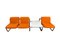 Airborne 3-Seat Bench with Table by Marc Held 5