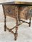 Antique Spanish Baroque Walnut Side Table with Carved Frame, 1890s 10