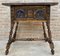 Antique Spanish Baroque Walnut Side Table with Carved Frame, 1890s, Image 16