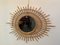 French Orf Mirror in Bamboo and Rattan, 1960s, Image 1