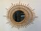 French Orf Mirror in Bamboo and Rattan, 1960s, Image 3