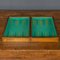 Britische Backgammon & Drafts Spielbox, 20. Jh., 1950er 3