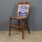 20th Century Edwardian Watsons Soap Enamel Advertising Chair, 1910s 2