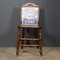 20th Century Edwardian Watsons Soap Enamel Advertising Chair, 1910s 3