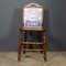 20th Century Edwardian Watsons Soap Enamel Advertising Chair, 1910s, Image 3