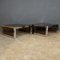 20th Century Chrome & Glass Side Tables, 1970s, Set of 2 3