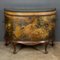 19th Century Victorian Oil Painted Demi Lune Coach Trunk, 1880s 2