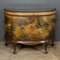 19th Century Victorian Oil Painted Demi Lune Coach Trunk, 1880s, Image 2