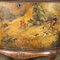 19th Century Victorian Oil Painted Demi Lune Coach Trunk, 1880s 9