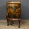 19th Century Victorian Oil Painted Demi Lune Coach Trunk, 1880s 3