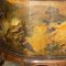 Baule Demi Lune vittoriano dipinto a olio, XIX secolo, metà XIX secolo, Immagine 7