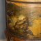 19th Century Victorian Oil Painted Demi Lune Coach Trunk, 1880s 27