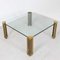 Coffee Table in Glass and Brass by Peter Ghyczy, 1970s 8