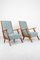 High Seat Armchair in Walnut, 1950s, Image 2