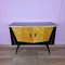 Mid-Century Rockabilly Shoe Cabinet with Glass, 1960s, Image 4