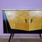 Mid-Century Rockabilly Shoe Cabinet with Glass, 1960s 3