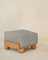 Cove Footstool in Monchrome Super Granite by Fred Rigby Studio, Image 1