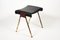 Desk with Leather Sheathed Stool by Jacques Adnet, 1950, Set of 2 9